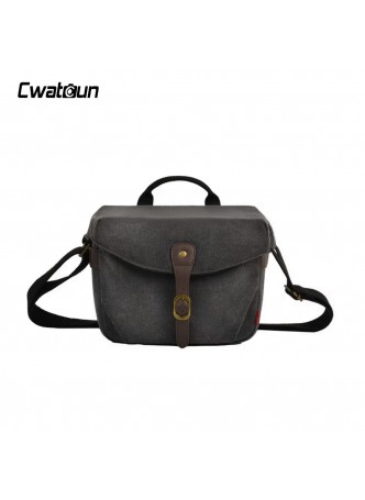 CwatCun CW-211 Camera Sling Bags Shockproof Canvas Camera mirrorless dslr Bag