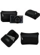 JJC OC-R1BK Neoprene Camera Case Campact Sony RX100 II III IV V VI Series (Black)