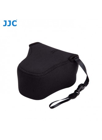 JJC OC-F2BK Black Neoprene Mirrorless Camera Case for Fujifilm Olympus Camera