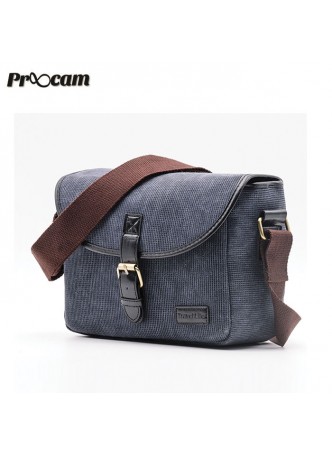 Proocam TL-B Travel Life Sling Style Bag  for Mirrorless Digital Camera -Blue