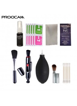 Proocam 9N 9 in 1 Cleaning kits Tools equipment  for Camera Lens Laptop