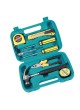 PROOCAM D-1004 9PCS household tool set hardware toolbox car life hammer manual set tool