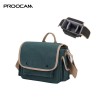 Proocam D60-Green Outdoor canvas camera bag