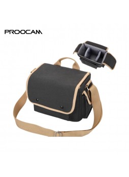 Proocam D60-Gray Outdoor canvas camera bag