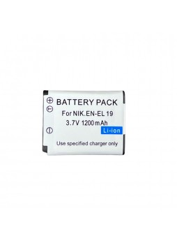 Proocam EN-EL19 rechargeable Camera battery for Nikon Coolpix S32 S33 S100 S2800 S3100 S3200