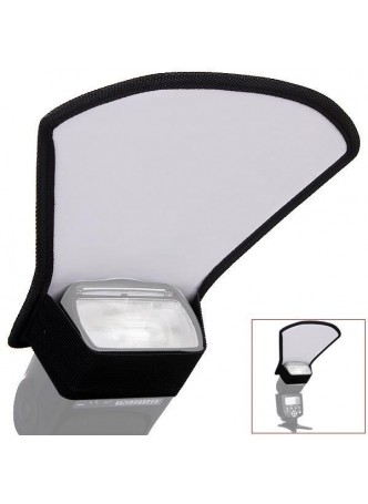 Flash diffuser softbox silver and white reflector for Speedlight  