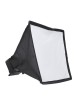 Proocam DF-04 Universal Square Softbox Flash Diffuser For Speedlite Nikon Canon Sony Olympus 