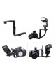 Proocam PB-03 Metal L-Shape Flash Bracket Flashlight Camera Holder Mount Quick Flip DSLR SLR