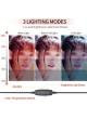PROOCAM JY-10 26cm 10inch led ring light selfie 2m light stand with ball head phone holder kit set