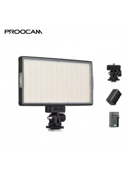 PROOCAM LED416 led light portable outdoor battery for camera photo & video