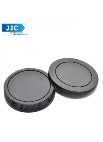 JJC L-R15 Rear lens Cap and Body Cap for Canon EOS-M