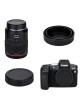 JJC L-RCRF Canon RF mount camera Body Rear Lens Cap Cover Set