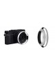 JJ LH-43LX100 Lens Hood for Panasonic Lumix DMC-LX100 and Leica D-Lux (Silver) 