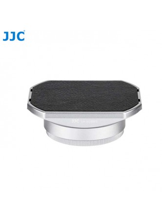 JJC LH-JX100FII for Fujifilm XF 23mm F1.4 R Lens Hood (Silver)