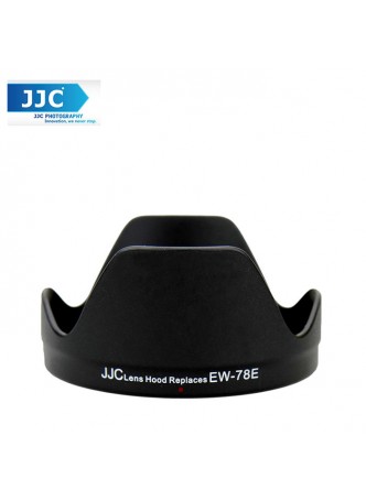 JJC LH-78E Lens Hood for Canon EF 28-135mm f/3.5-5.6 IS USM Camera Lens ( EW-78E )