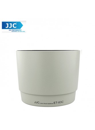 JJC LH-83C(W) White Lens Hood for Canon EF 100-400mm f/4.5-5.6L IS USM  Camera Lens ( ET-83C )