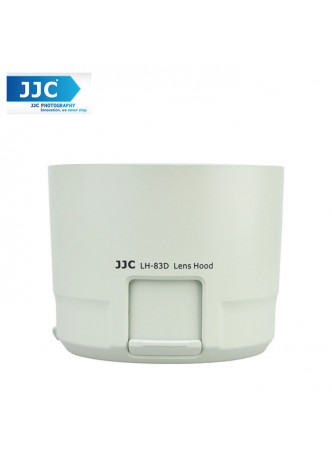 JJC LH-83D White Lens Hood for CANON EF 100-400mm f/4.5-5.6L IS II USM Lens Camera Lens ( ET-83D )