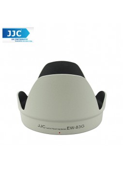 JJC LH-83G(W) White Lens Hood for Canon EF 28-300mm f/3.5-5.6L Camera Lens ( EW-83G)