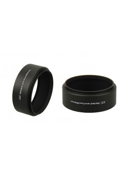 JJC LN-55s 55mm Metal Lens Hood Shade for Camera Lens (Universal Filter ) 
