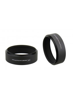 JJC LN-72s 72mm Metal Lens Hood Shade for Camera Lens (Universal Filter ) 