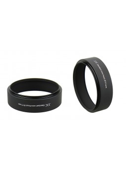 JJC LN-77s 77mm Metal Lens Hood Shade for Camera Lens (Universal Filter ) 