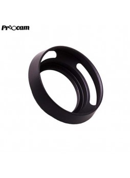 PROOCAM 77mm Metal Lens Hood Shade for Leica Nikon canon Fujifilm Olympus Lens Black (MLH-77B)