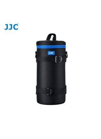 JJC DLP-7II Water Resistant Deluxe Lens Pouch with Shoulder Strap fits Lens Size below 124 x 310mm