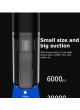 PROOCAM EP-8030B Handheld Car Vacuum Cleaner Wireless Rechargeable Super Suction Cordless Wet/Dry Auto Black