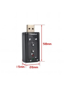 Proocam SCU-8 USB sound card USB7.1 Computer USB sound card Notebook Microphone