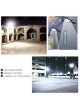 PROOCAM ML-220 240COB 12 LED Solar Wall Lamp Street Light Outdoor Lighting 3 Modes Remote Control Large