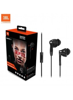 JBL Inspire 300 In-Ear Sport Headphones Black by Harman US Sweat proof for Smartphone