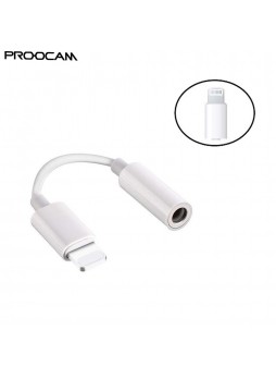 Proocam CC-IO Lightning to 3.5mm Jack Apple Iphone Handphones Adapter iOS For Lighting Plug Play Music Audio Earphone USB Cable For IOS upgrade version 