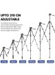 Neepho NP-910A 2.1 meter height professional tripod camera photo and video live
