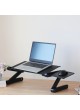 Proocam PAT-250 48x26cm Dual Fan Adjustable Laptop Table Portable Foldable Computer Desk mouse table