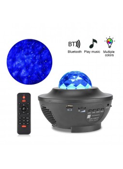 Proocam PLL-60 starry sky night light Color Muzic Digital RGB Disco Ball Stage LED Bluetooth Speaker Prom Laser Party Light With Mp3 Player