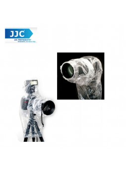JJC RI-4C Camera Rain Cover Rain Proof Dust Protector Flash ,DSLR Camera and Lens (2pcs Set)