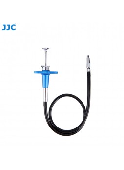 JJC TCR-40B Mechanical Shutter Release Cable with Bulb-Lock for Fujifilm X-T2 X-T10 X-T20 X-T1 (Blue)