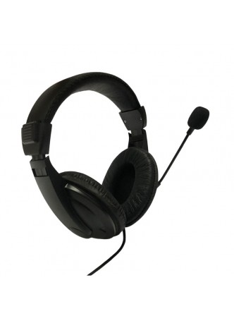Proocam S-750 Professional Customer Service microphone and headphone Black