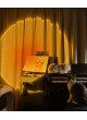 PROOCAM SL-04 Sunset Lamp Projector Rainbow Led Night Light 4in1 room photo camera desktop design (white)