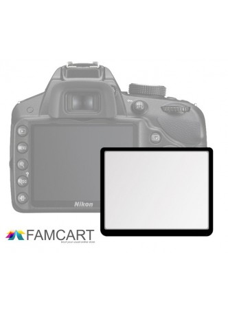 LCD Optical Glass Screen Protector for Nikon D300/300S