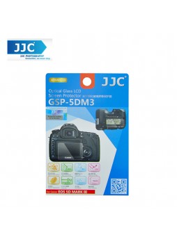 JJC GSP-5DM3 Tempered Toughened Optical Glass Camera Screen Protector 9H Hardness For Canon 5D Mark iii 3