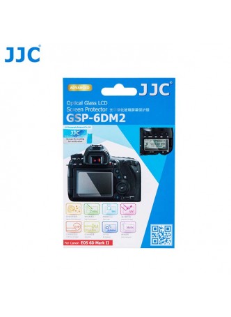 JJC GSP-6DM2 Tempered Glass Camera Screen Protector For Canon 6D Mark 2