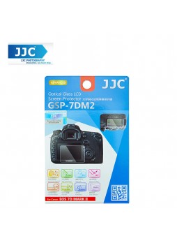 JJC GSP-7DM2 Tempered Optical Glass Camera Screen Protector 9H Hardness For Canon EOS 7D Mark II