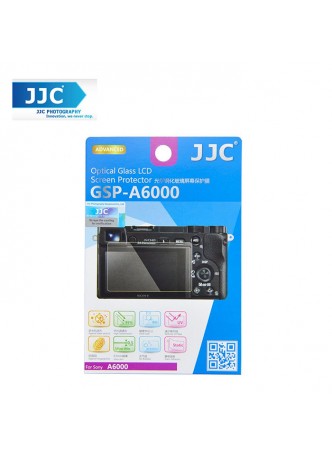 JJC GSP-A6000 Tempered Toughened Optical Glass Screen Protector 9H Hardness for Sony A6000 ,A5000