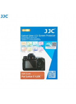 JJC GSP-CLUX Leica C-LUX Panasonic DMC-ZS200/ZS220/TZ200/TZ220/TX2 Ultra-Thin 9H 2.5D Tempered Glass Clear LCD Screen Protector