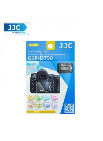 JJC GSP-D750 Tempered Toughened Optical Glass Camera Screen Protector 9H Hardness For Nikon D750