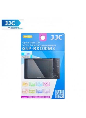 JJC GSP-RX100M3 Tempered Optical Glass Camera Screen Protector For Sony RX100 M3