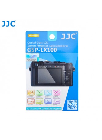 JJC GSP-LX100 Tempered Glass Camera Screen Protector For Panasonic DMC-LX100, Leica D-LUX