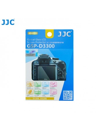 JJC GSP-D3300 Tempered Glass Camera Screen Protector For Nikon D3300