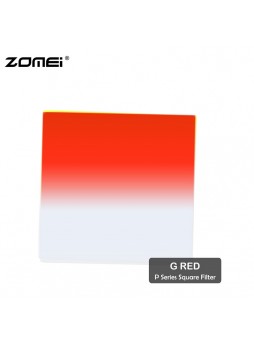 Zomei G Red Graduated Red Color Square Filter (Fit for Cokin Holder)